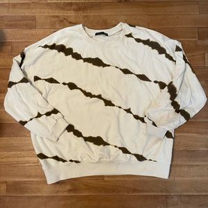 Black Tape tye dye crew neck